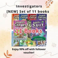 Investigators Set: Agents of S.U.I.T. (11 Books Hardcover)