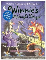 【巫婆與黑貓有聲書】Winnie's Midnight Dragon 書+CD