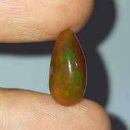 พลอย โอปอล เอธิโอเปีย ธรรมชาติ แท้ ( Unheated Natural Opal Ethiopia ) หนัก 4.21 กะรัต