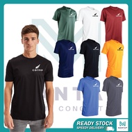 carino shirt jersey tshirt quick dry unisex basic sport tee sportwear baju football futsal basketbal