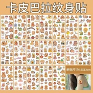 Capybara Tattoo Sticker Capybara Tattoo Sticker Kurumi Melody Waterproof Tattoo Sticker Gifts
