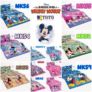 ที่นอน ปิคนิค โตโต้ TOTO PICNIC ขนาด 3.5ฟุต หนา 4 นิ้ว ลายลิขสิทธิ์แท้ มิกกี้เม้าท์ Mickey Mouse จาก