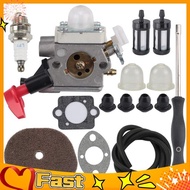 MYAC1M-S267A FS40 Carburetor with Air Filter Adjustment Tool for  FS50 FS50C HT56 HT56C KM56 KM56C K
