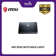 MSI GE62 Laptop Keyboard WITH BACK LIGHT