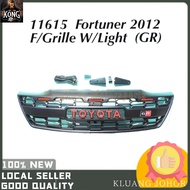 TOYOTA FORTUNER 2012-2014 GR GRILLE FRONT WITH LED LIGHT LAMP SALUNG DEPAN FRONT HILUX GR GRILL WITH