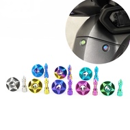 Gr5 Ti6Al4V Titanium YAMAHA XMAX300 Dashboard Rivet Buckle bolts set