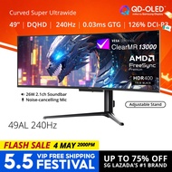 PRISM+ 49AL 240 Hz | 49" Curved Ultrawide OLED 0.03ms 148% sRGB Gaming Monitor [5120 x 1440]