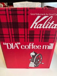 Vintage Kalita DIA Coffee Mill Grinder Black Color (咖啡手沖手搖磨豆機鑄鐵日本昭和)