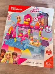 Barbie dreamtopia / mega construct / mermaid lagoon  / 芭比積木 / 美人魚 / 可變色