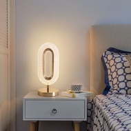 Luxury bedroom light table lamp modern minimalist night lamp creative warm romantic Nordic led dim r