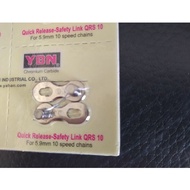 Fat Tiger Bike YBN 10 Speed Chain Quick Link QRS Connectors