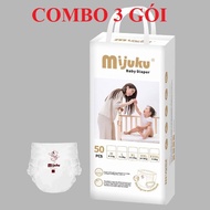 [COMBO 3 GÓI] Bỉm quần mijuku S150/M150/L150/XL150/XXL150/XXXL150