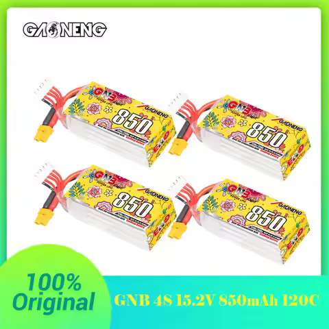 GNB 4S 15.2V 850mAh Lipo Battery For FPV Racing Drone RC Quadcopter Helicopter Parts With XT30 Plug