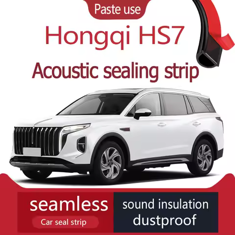 For Hongqi HS7 Acoustic seal strip seamless dustproof Fill door gap Car sealing strip Add a seal to 