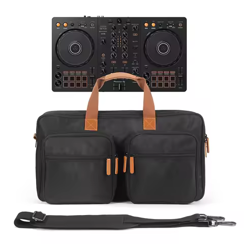 Portable Protective Case Turntables Protective Case Scratch-resistant Large Capacity for Pioneer DJ 