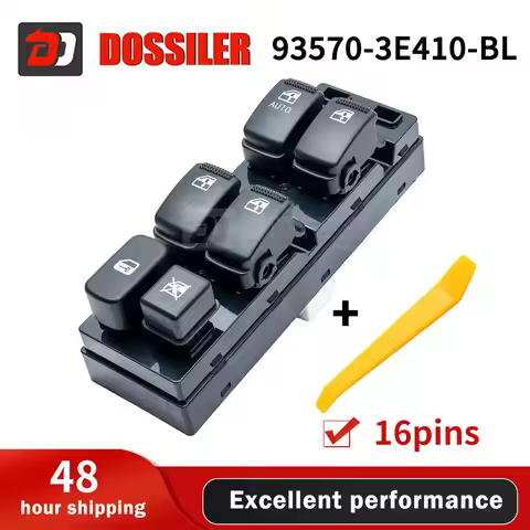 93570-3E410-BL Dossiler For Kia Sorento LHD 2003 2004 2005 2009 93570-3E410-BL Power Window Switch B