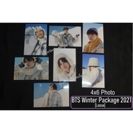 [ReadyStock] CLEARANCE OFFICIAL 4X6 Photo BTS OFFICIAL WINTER PACKAGE. BTS PHOTO 4X6