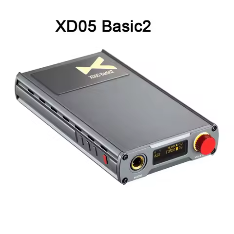 XDUOO XD05 Basic2 Portable HiFi DAC Headphone Amplifier Decoder LE Audio Bluetooth 5.4 DAC CS43131 C