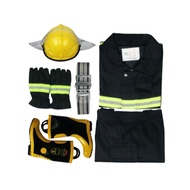 Fireman Suit Complete Set Premium Quality Thick Fireman Suit