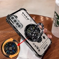 【 Shockproof 】Case For Huawei nova 7 pro se phone case new good luck magnetic bracket protective cas