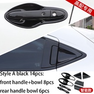 Honda HR-V Front Door Outer Handle Door Bowl Bright Black Cover HRV / VEZEL 2014-2021