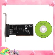 dgkPCI to DB25 Parallel Port Expansion Card PCI Parallel Port Converter Adapter Controller for Deskt