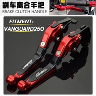 For AVETA VANGUARD250 Modified VANGUARD 250 CNC Aluminum Alloy Adjustable Handle brake lever clutch 