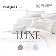 (Fitted Sheet Set) Horgen The Luxe Collection Egyptian Cotton Fitted Sheet Set (Inc Fitted Sheet, Pi