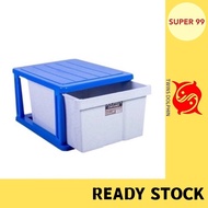 TWINS DOLPHIN 1 Stage Plastic Drawer / Plastic Cabinet / Storage Cabinet GH292/L1