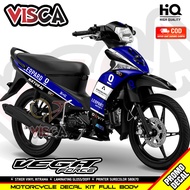 Decal Vega Force Full Body Stiker Vega Force Full Body Striping Vega Force LEOPARD