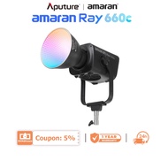 Amaran 2025 New Ray 660c Full-Color Professional Live Streaming Video Fill Light, 660W, Continuous L