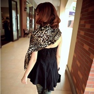 High Quality Leopard Pattern Scarf/Shawl 11164