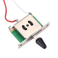 [MEET] Electric Guitar Metallic Wiring Harness Prewired Kit 3 Way Switch Pots Set