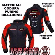 COD Jaket Touring Honda ADV 150 Jaket Motor Pria Jaket Touring Harian