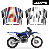 21"18inch Motorcycle Wheel Hub Sticker Reflective Rim Stripe Tape Decal Accessories For YAMAHA WR250R WR250F WR450F WR 250R