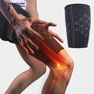 OKCATZONE 1PC Professional High-Elastic Compression Thigh Support Prevents Muscle Strain Nylon Prote