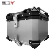 aluminium top delivery box for motorcycle 45L waterproof tai box for motorcycle
