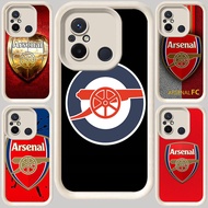 M-52 Arsenal Football Club White Casing for Xiaomi Redmi A5 9A poco F7 C71 C65 9T A1 Note 7 12C M3 M