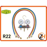 REFCO Double Manifold R22