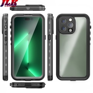 [Ốp lưng chống nước] cho iPhone 15 Pro Max ngoài trời mùa hè IP68 bơi chống nước Lặn Magsafe vỏ điện