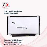 LED LCD 11.6" Acer Aspire One 722 AOD 725 AOD 756 AO722 AO725 AO725