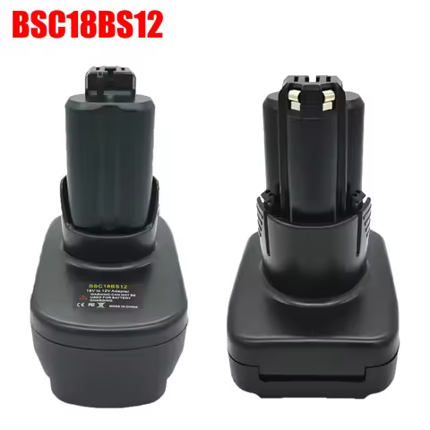 BSC18BS12 Battery Adapter for Bosch 12V Tools for Bosch 18V PBA Lithium Batteries To for Bosch 12V L