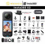 [Ready Stock] Insta360 X3 - 5.7K Dual-Mode Ultimate 360 Action Camera (Insta360 Malaysia Warranty)