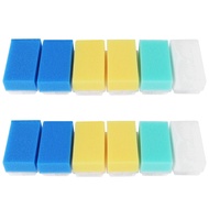 Baby Bath Sponge (12 Pieces) Soft Foam Washer with Cradle Cap Brush Body,Hair and Scalp Clean Gentle Baby Sensory Brush