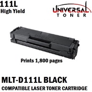 Compatible Samsung MLT-D111L BK Compatible Laser Toner Cartridge (1.8K Pages)
