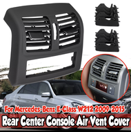 ช่องแอร์  ฝาปิดตะแกรงสำหรับ Benz W212 E-Class ด้านหลังสีดำคอนโซลกลางช่องลมระบายอากาศ