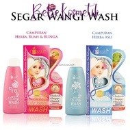 Vasia Feminine Wash Segar Wangi 130ml Biru / Pink Pencuci Wanita Herba 100% ORI HQ Aura One V'Asia J