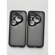 Huawei Pura P80 Pro, P80 Ultra case with flexible edges (black)
