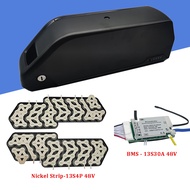 Ebike Battery Case Polly DP-2170-5C Battery box for Electric Bike with battery holder to hold 52pcs 