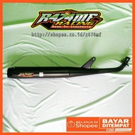 R474MF Exhaust y100 sports Yamaha 100 sports Black matte